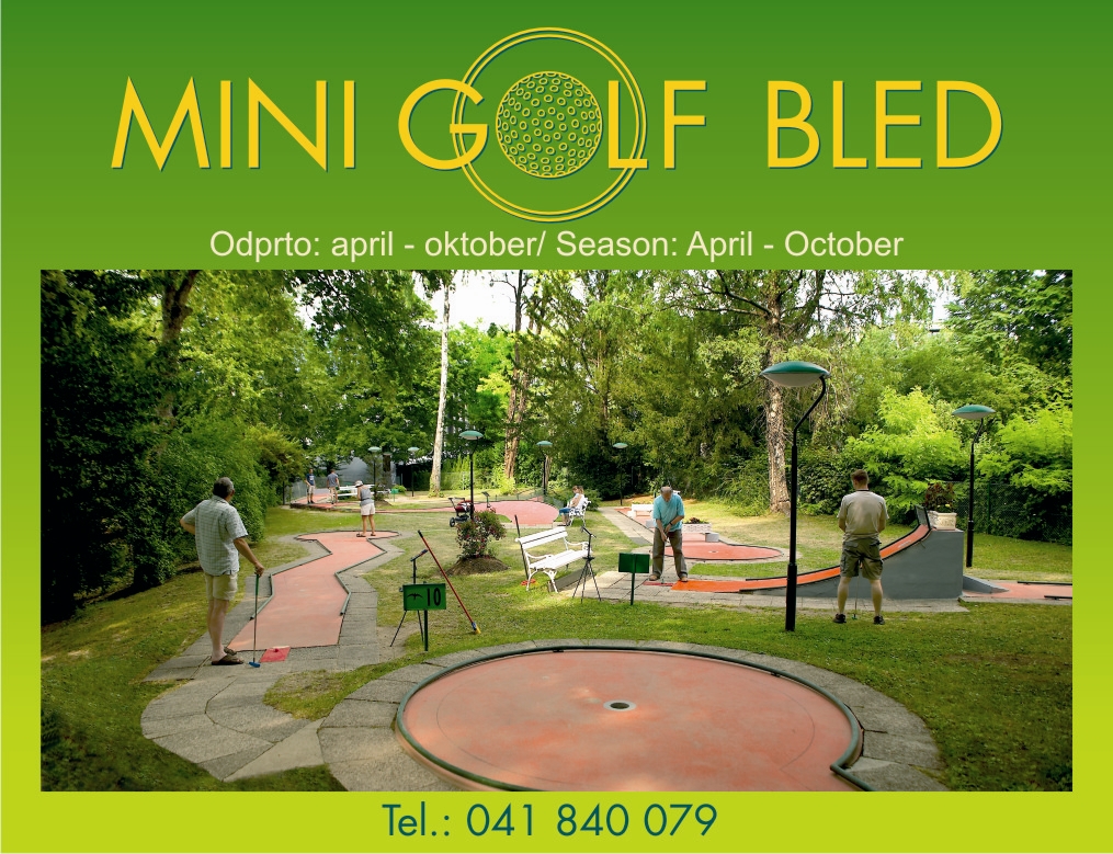 Minigolf Bled